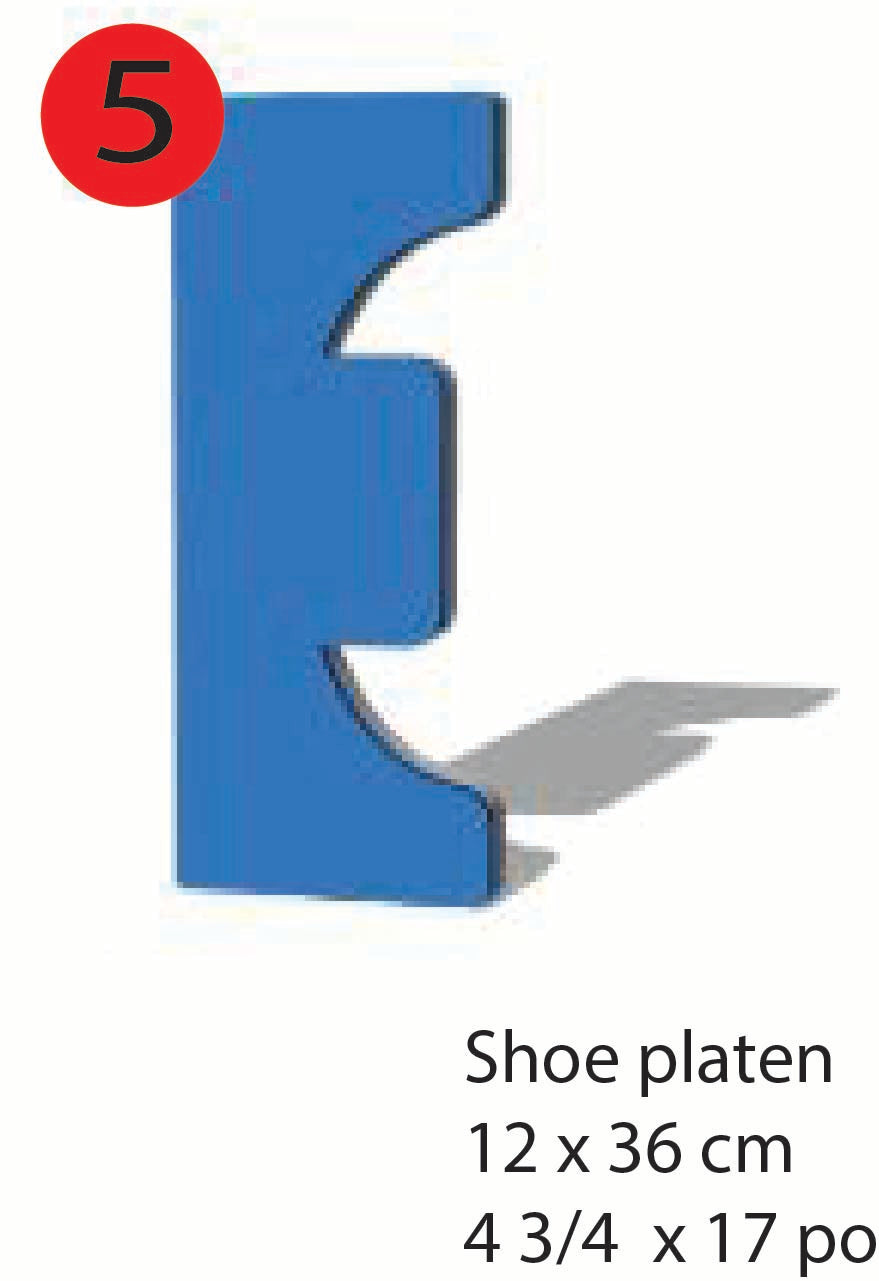 Shoe Platen 12x36cm