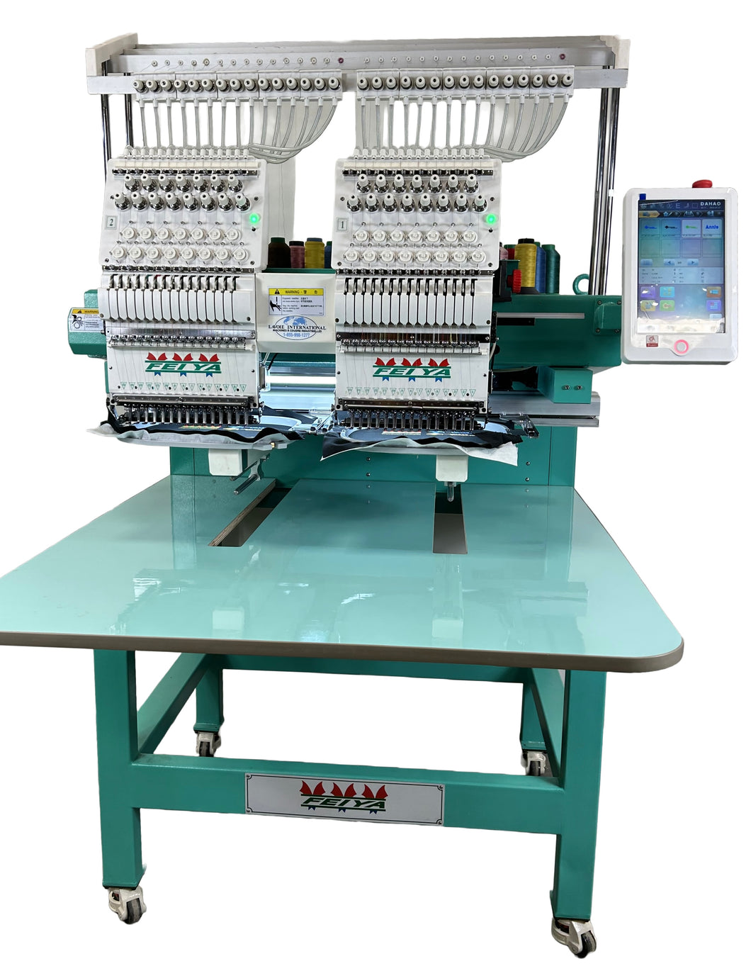 New embroidery machines 2 heads Feiya