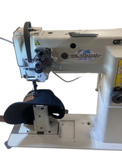 Load image into Gallery viewer, Post bed heavy duty sewing machine for pacht on caps
