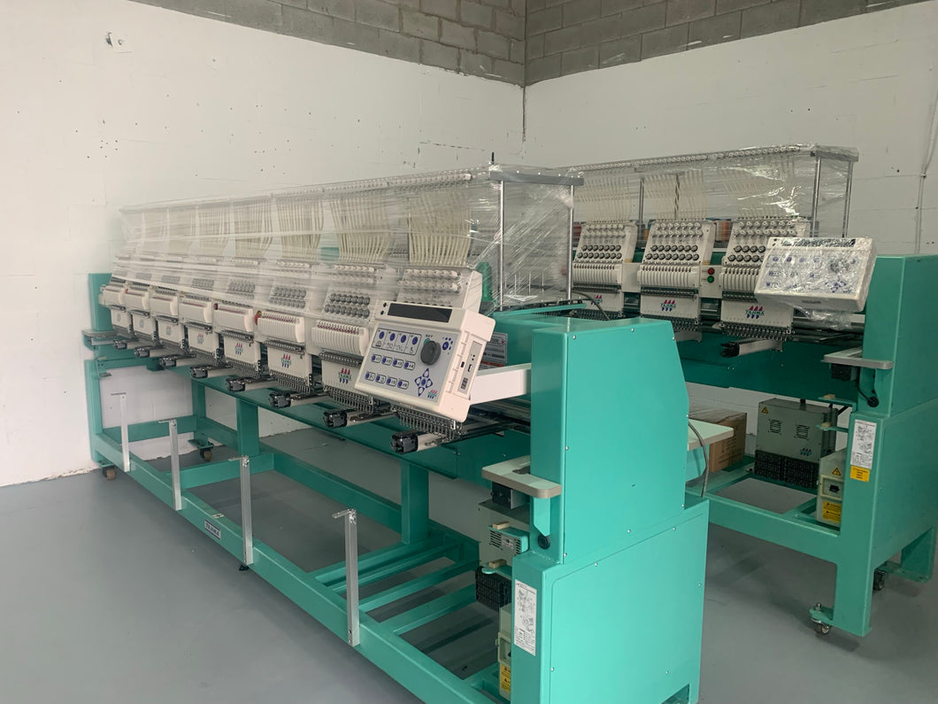 Embroidery machine 8 heads Tajima