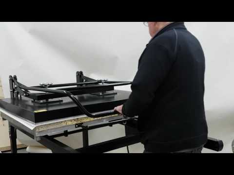 Jumbo manuel heat press